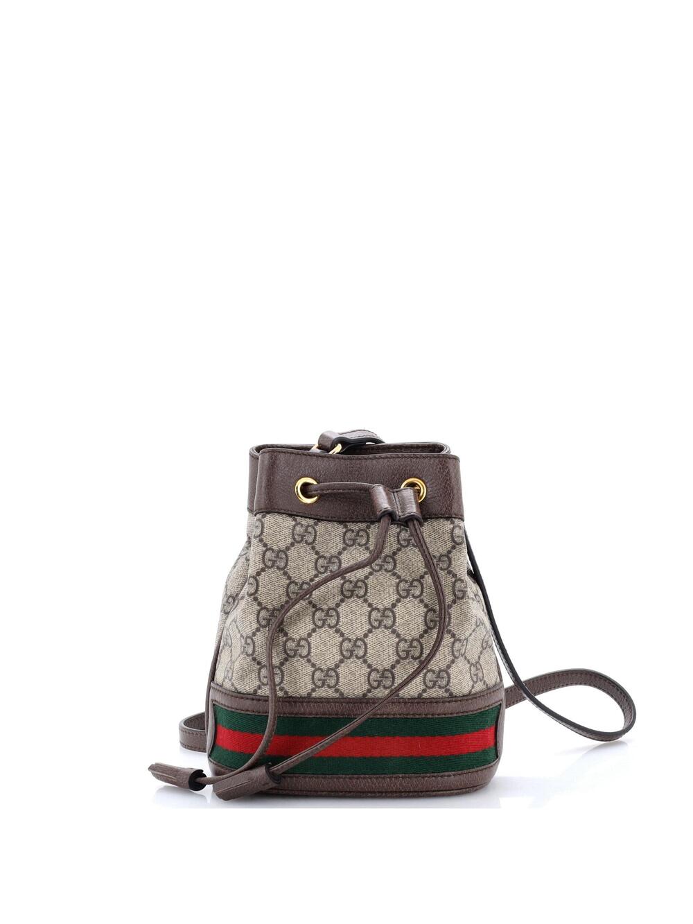 Gucci Ophidia Bucket Bag Gg Coated #374840G13B